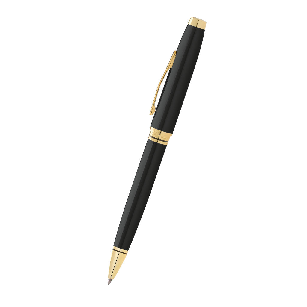 Coventry Black Lacquer with Gold-Tone Ballpoint Pen