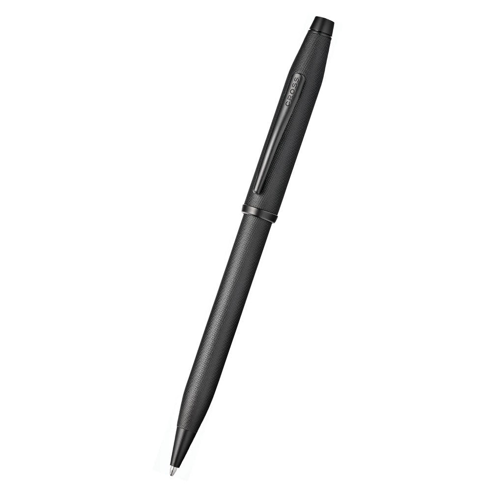 Century II Black Micro-knurl Ballpoint Pen