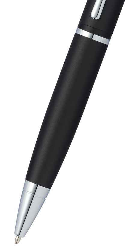 Calais Matte Black Ballpoint Pen