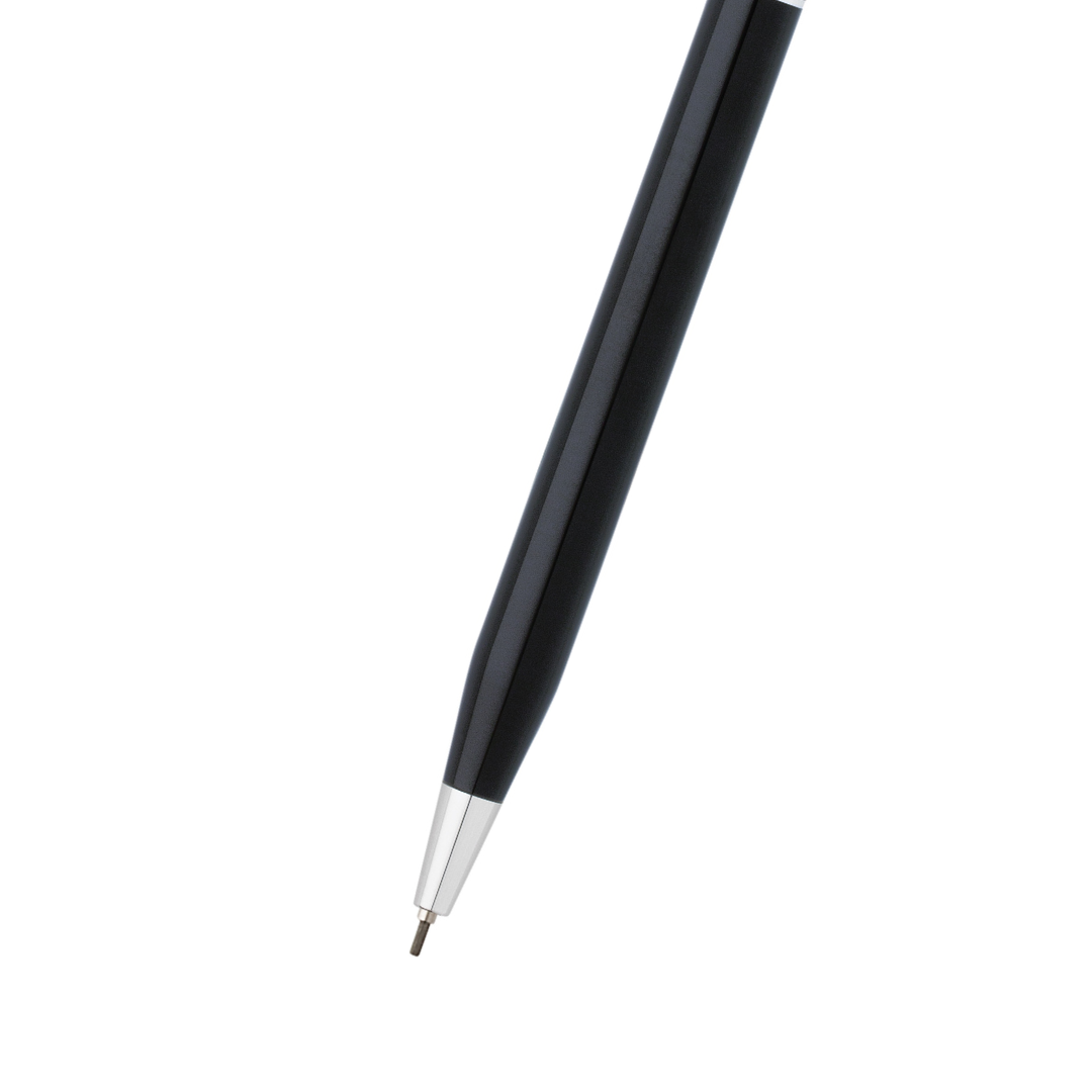 Cross Classic Century® Black Lacquer with Polished Chrome Appointments Ballpoint Pen and 0.7mm Pencil Set