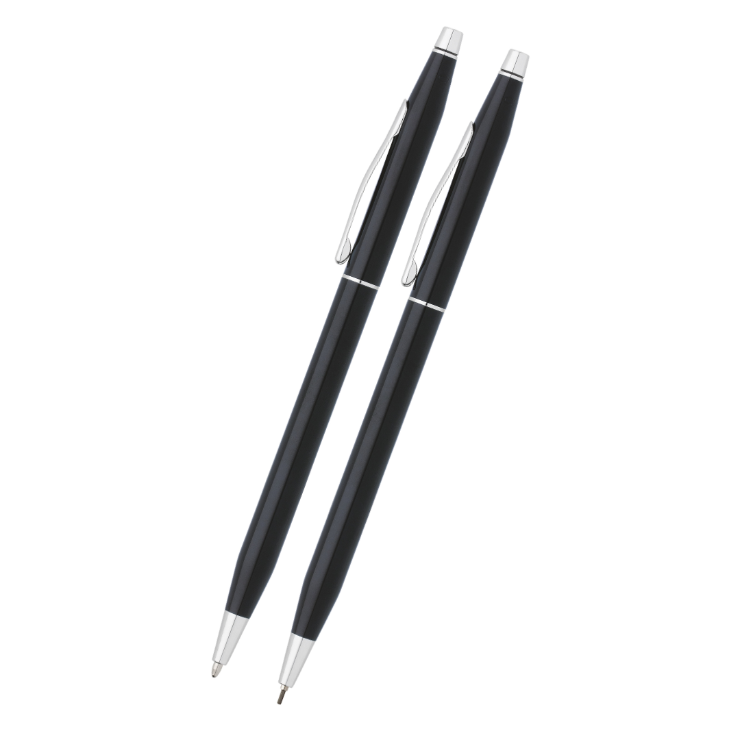 Cross Classic Century® Black Lacquer with Polished Chrome