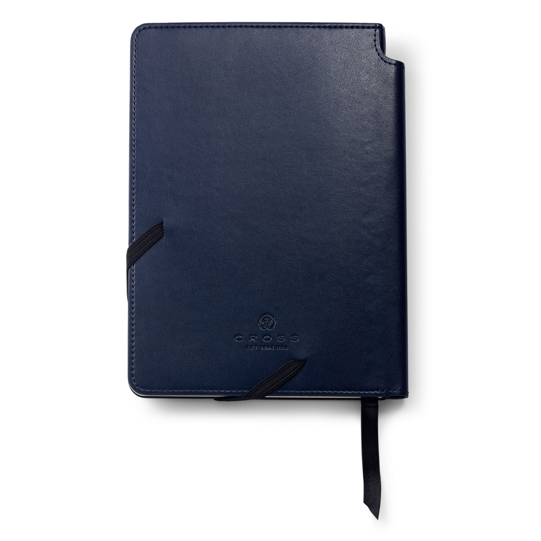 Cross Click™ Midnight Blue Ballpoint Pen with Midnight Blue Journal Set