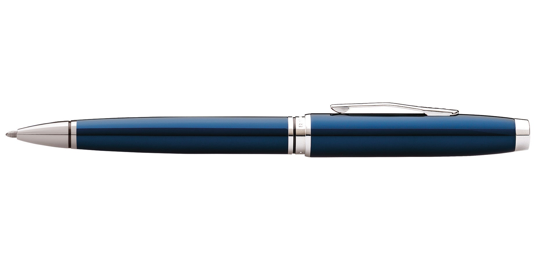 Coventry Blue Lacquer Ballpoint Pen