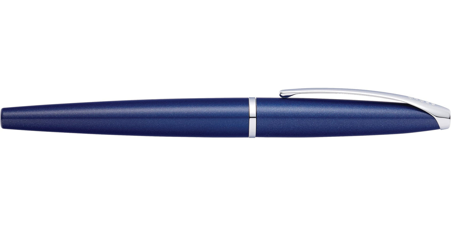 ATX Translucent Blue Lacquer Rollerball Pen