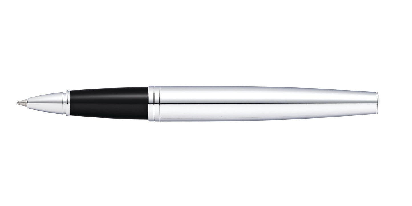 Calais Polished Chrome Rollerball Pen