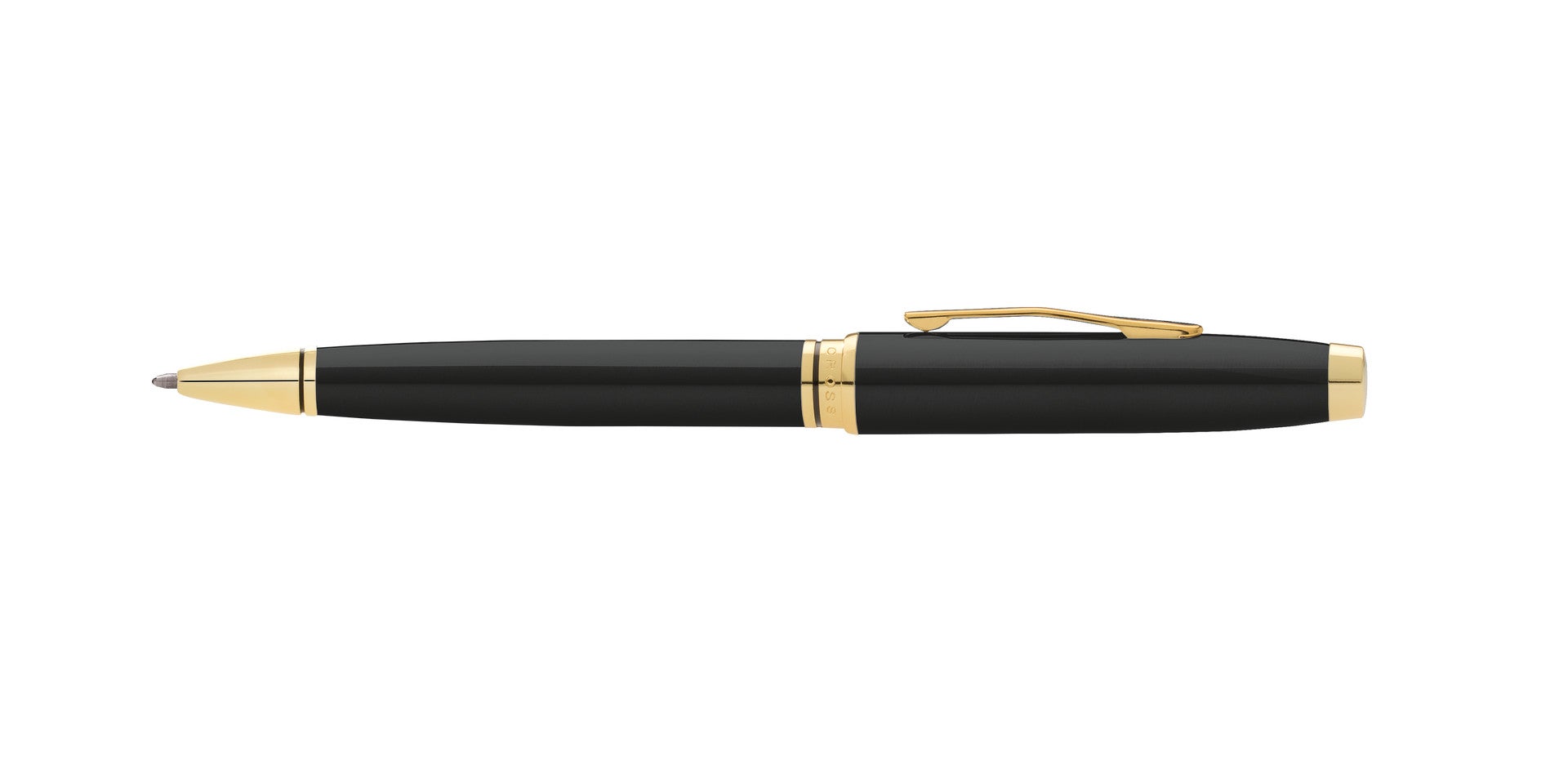 Coventry Black Lacquer with Gold-Tone Ballpoint Pen