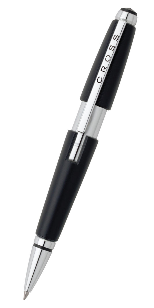 Edge Jet Black Gel Rollerball Pen