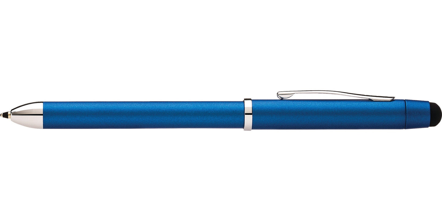 Tech3+ Metallic Blue Multifunction Pen