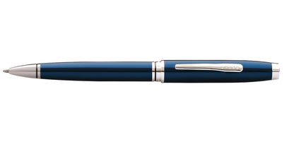 Coventry Blue Lacquer Ballpoint Pen