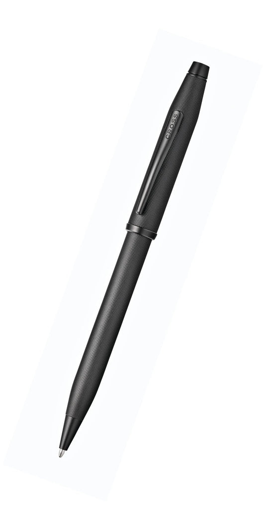 Century II Black Micro-knurl Ballpoint Pen