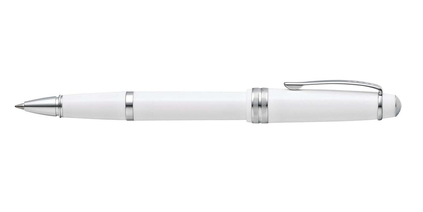 Cross Bailey Light Polished White Resin Rollerball Pen