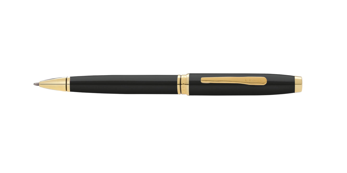 Coventry Black Lacquer with Gold-Tone Ballpoint Pen