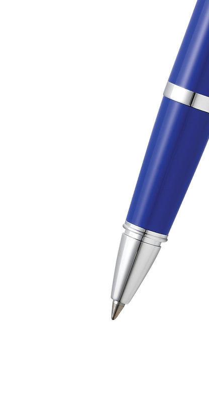 Cross Bailey Light Polished Blue Resin Rollerball Pen