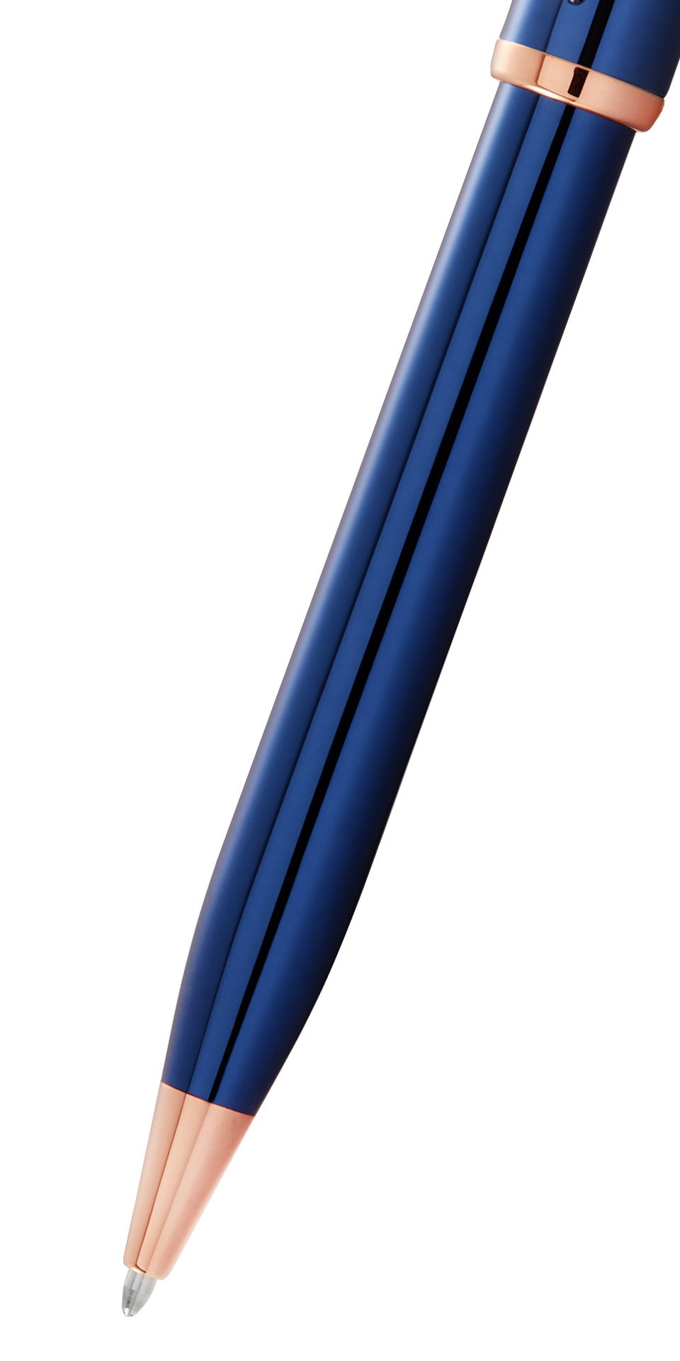 Century II Translucent Cobalt Blue Lacquer Ballpoint Pen