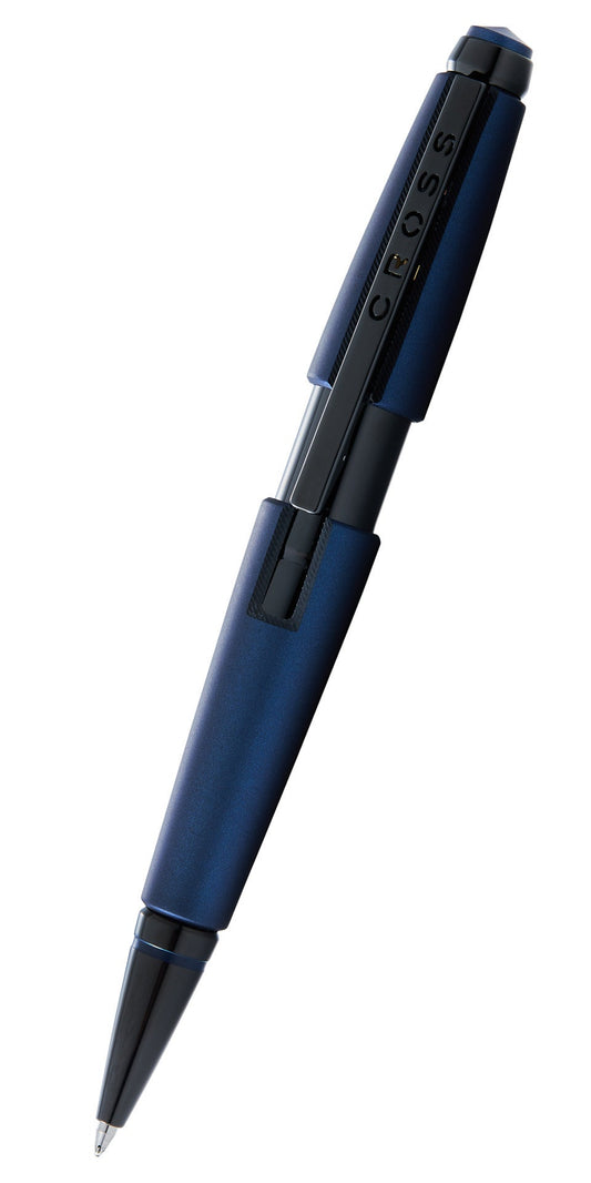 Edge Matte Blue Lacquer Gel Rollerball Pen