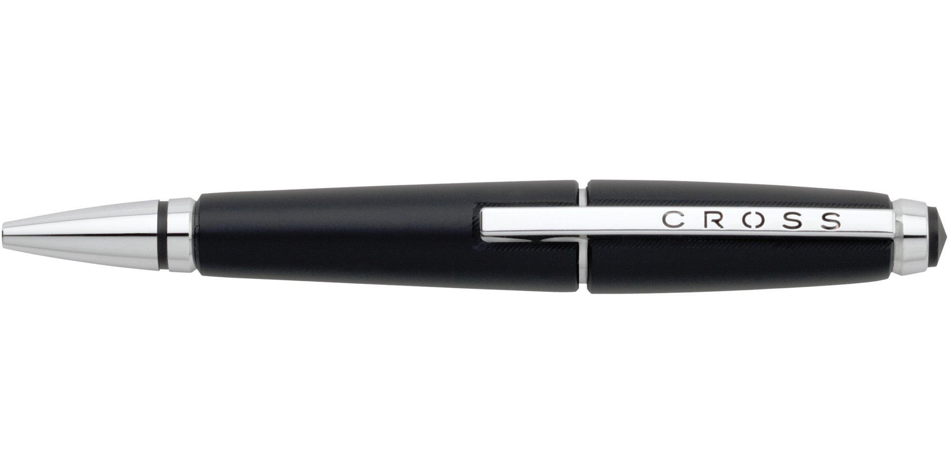 Edge Jet Black Gel Rollerball Pen