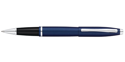 Calais Matte Metallic Midnight Blue Rollerball Pen