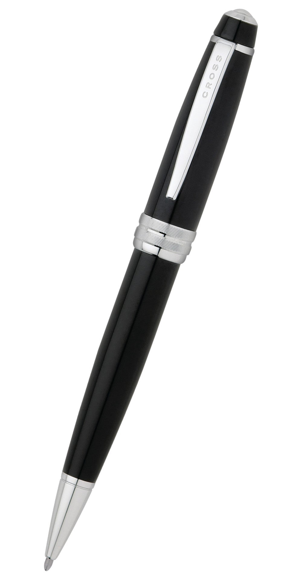 Bailey Black Lacquer Ballpoint Pen