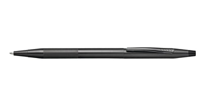 Classic Century Black PVD Ballpoint Pen with Micro-knurl Detail