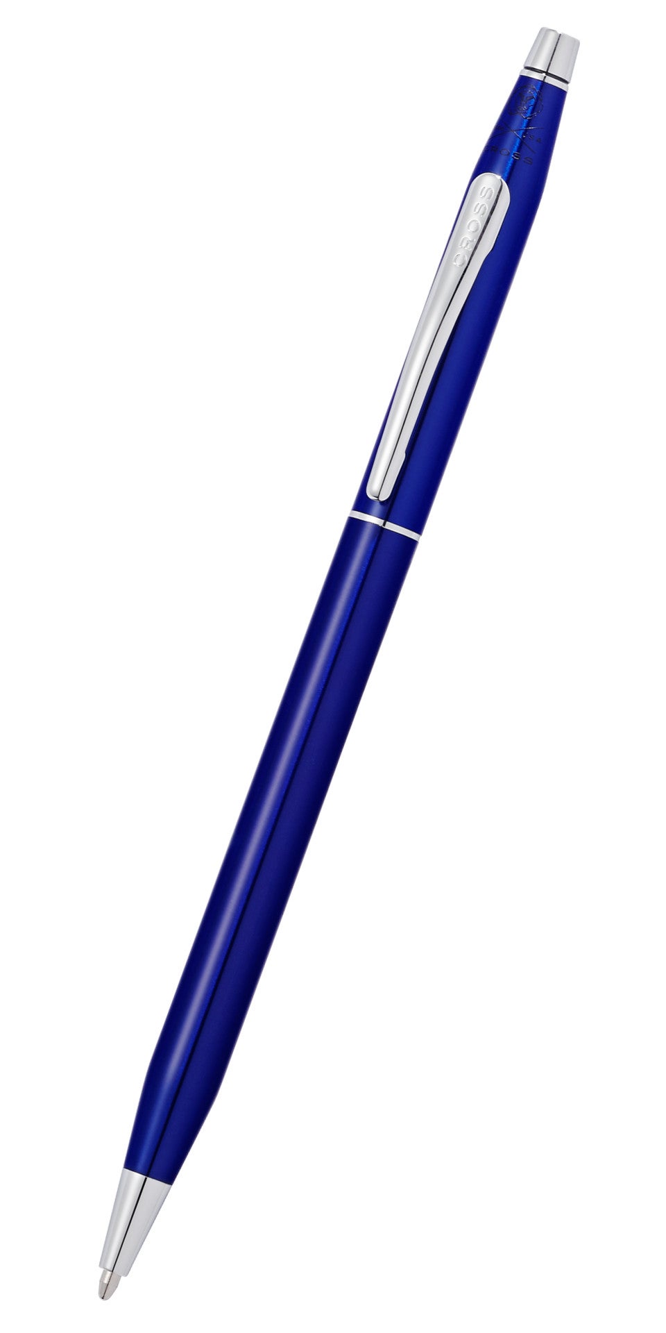 Classic Century Translucent Blue Lacquer Ballpoint Pen